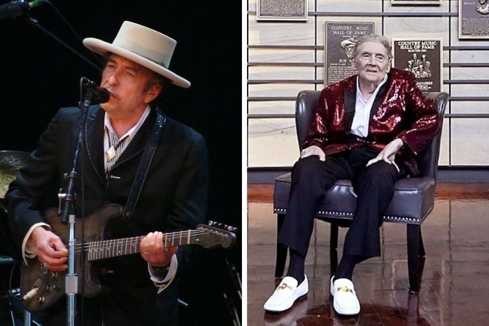Bob Dylan se despidió de Jerry Lee Lewis con un homenaje desde uno de sus conciertos en Reino Unido.