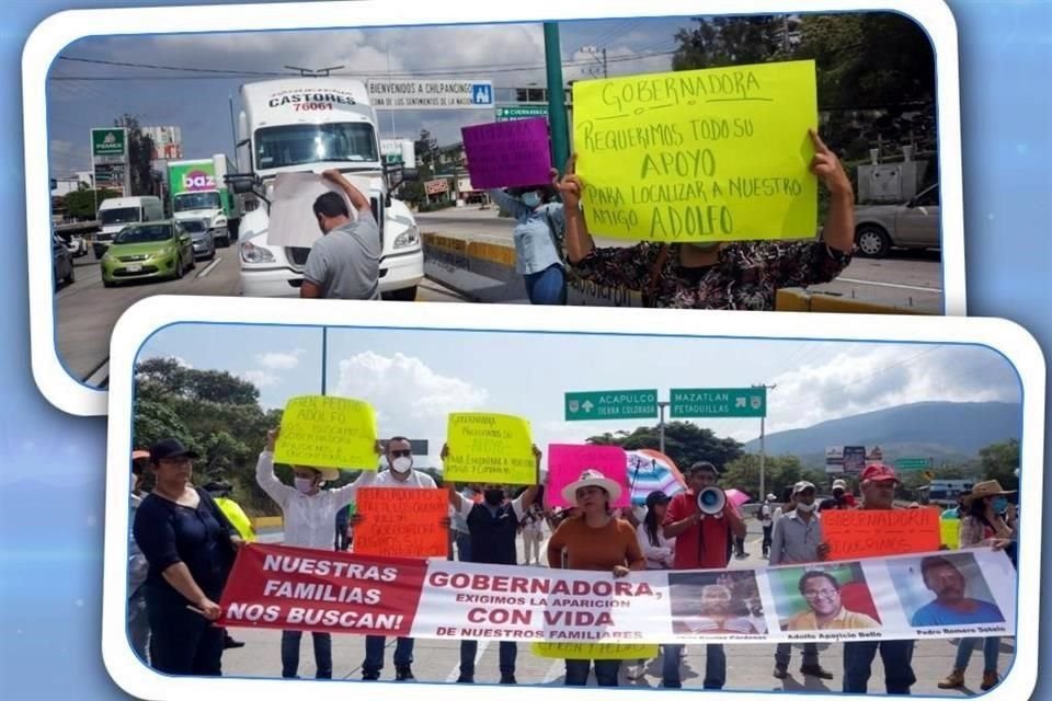 La Guardia Nacional y la Policía estatal retomaron las labores de búsqueda por aire y tierra, según dijeron autoridades a los familiares.