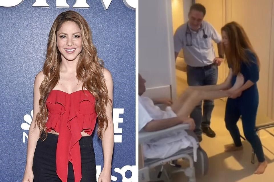 Shakira publicó un video en donde muestra el apoyo a su padre durante su hospitalización.