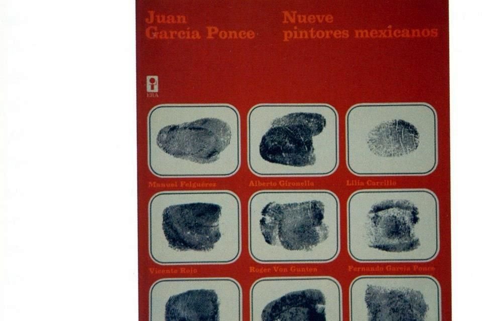 El artista incorporó algunos 'secretos' al libro 'Vicente Rojo. La mirada transformadora', por ejemplo su huella, que retomó de este libro editado por ERA en 1968.