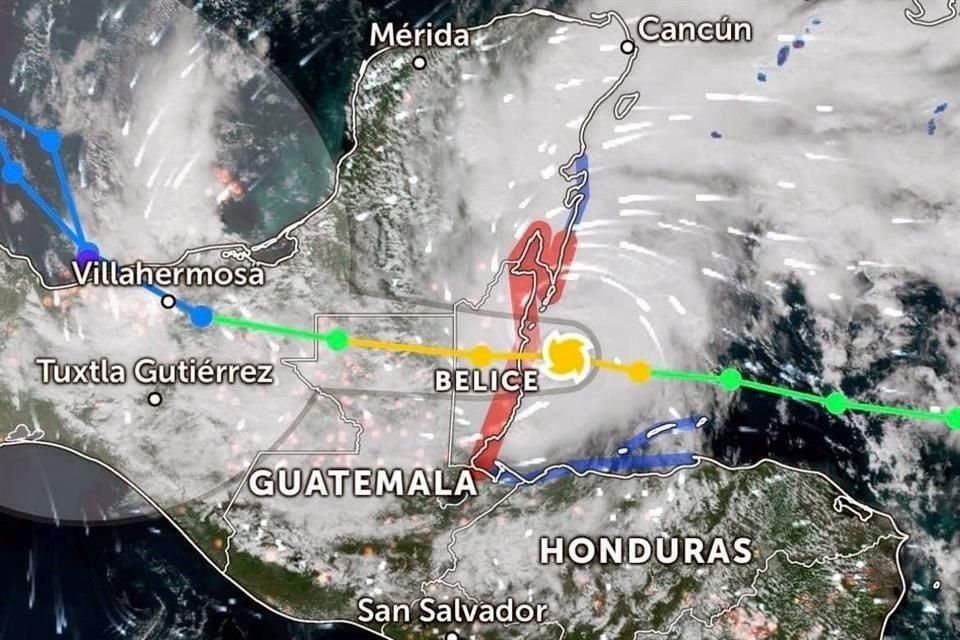 El fenómeno meteorológico llegaría a Tabasco el viernes 4 de noviembre.