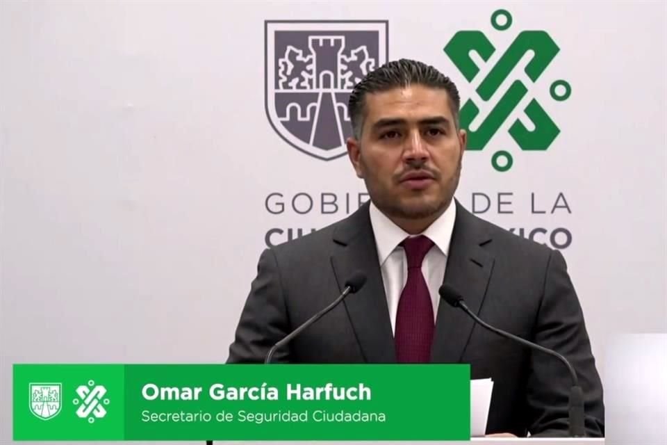 Omar García Harfuch, Jefe de Policía, detalló los casos de los agentes.