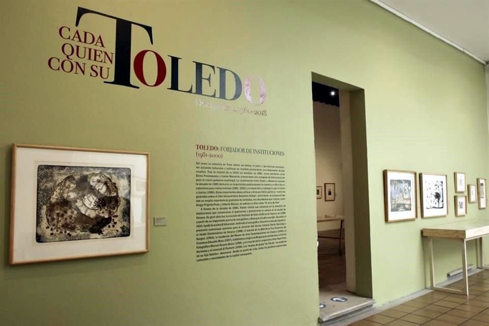 'Cada quien con su Toledo', exposición que abre este 5 de noviembre en el Museo Nacional de la Estampa, busca ser una puerta de entrada a la vasta producción del artista juchiteco.