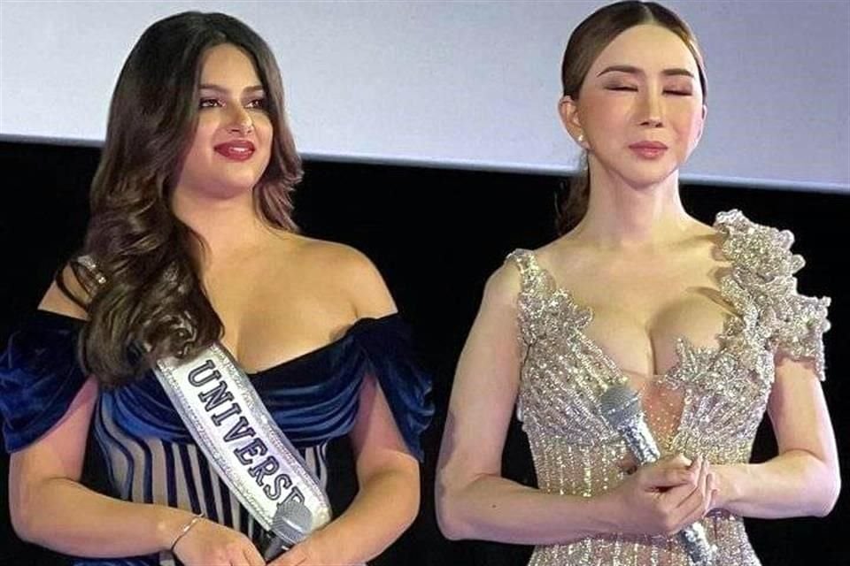 La actual Miss Universo sacudió las redes sociales luego de que se difundieran fotos de un evento privado, en donde de acuerdo con varios internautas se nota su 'considerable aumento de peso'.