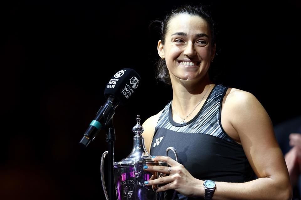 Caroline Garcia se convirtió en la segunda francesa en ganar este torneo que pone fin a la temporada.