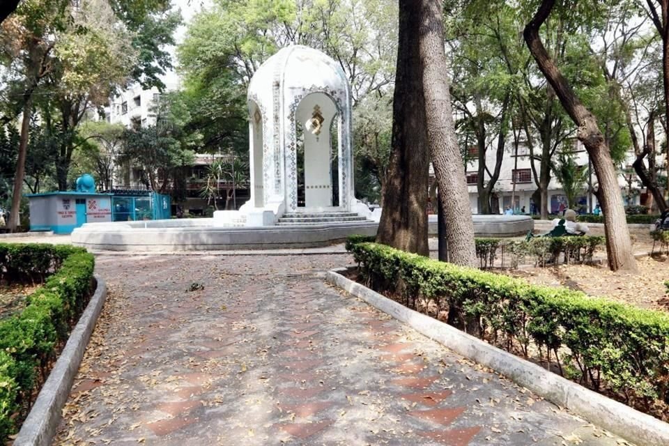El parque conocido como Plaza Popocatépetl será remodelado con recursos generados por los parquímetros.