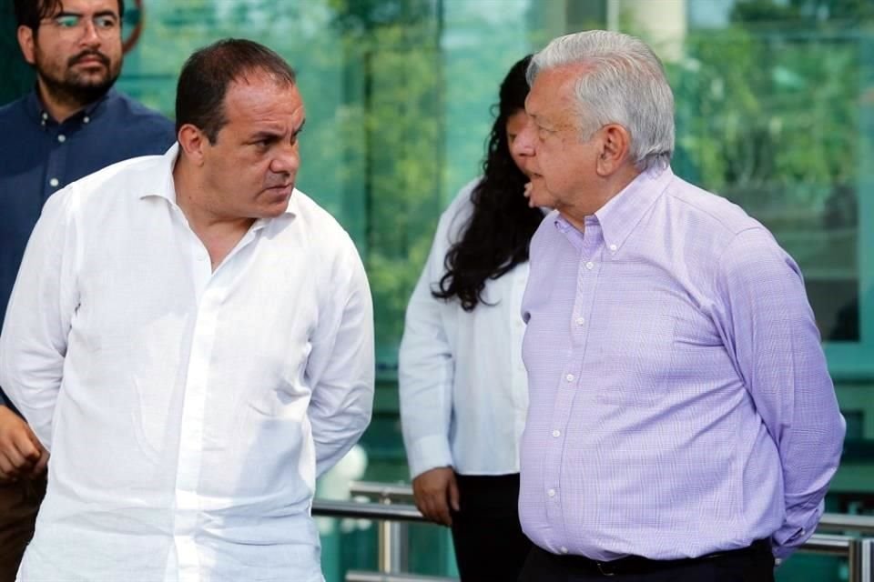 Blanco, actualmente, es Gobernador de Morelos.