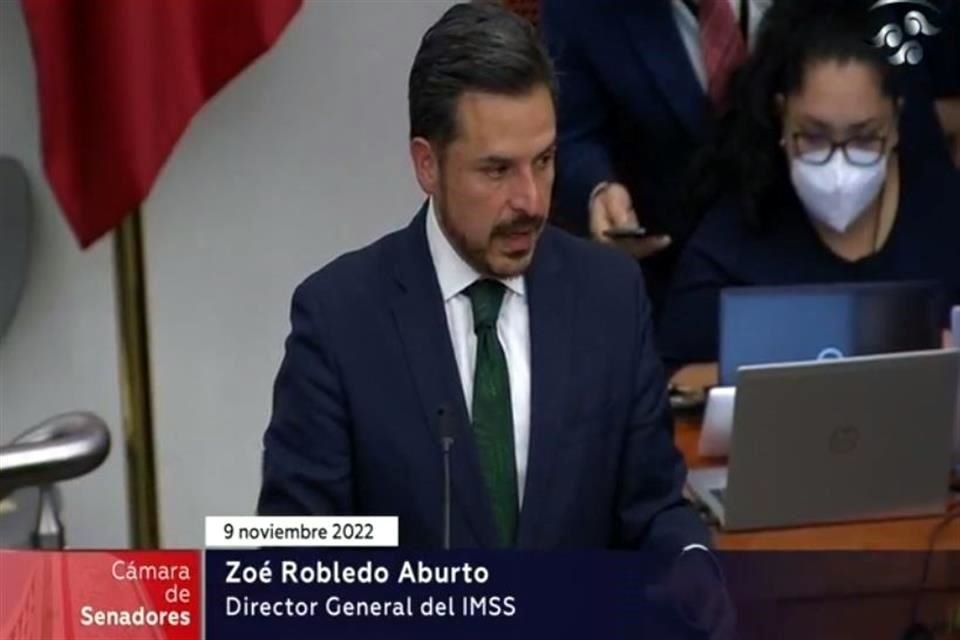 La comparecencia del funcionario continúa en el Senado de la República.