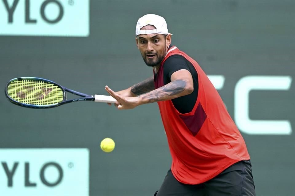 Nick Kyrgios fue el ganador en la Arena Ciudad de México.