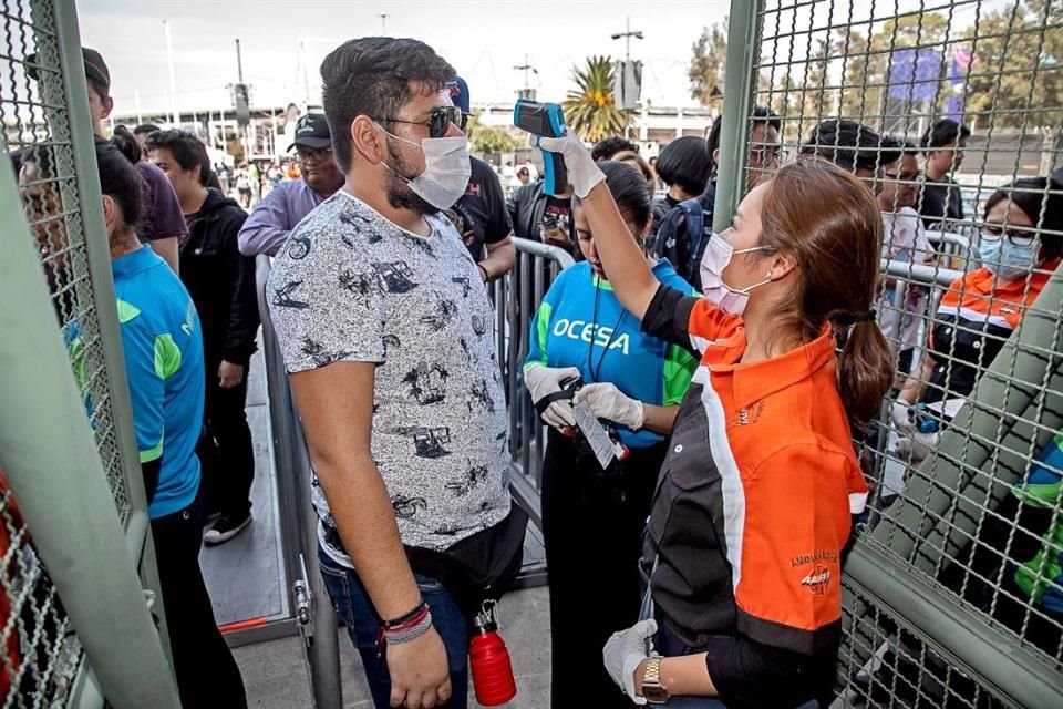 En el Vive Latino, las primeras medidas se implementaron en los accesos al Foro Sol.