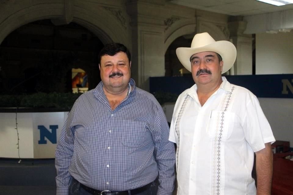 Luis Tijerina y Plácido Rodríguez, Alcaldes de Los Herreras y de Los Ramones, respectivamente