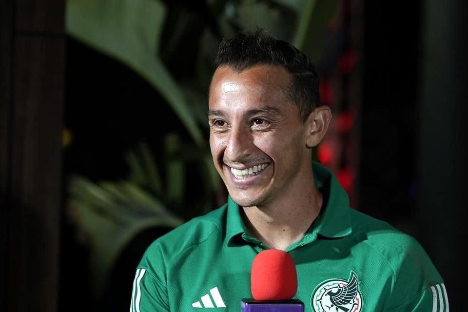 Andrés Guardado siente, previo a Qatar 2022, la misma ilusión que cuando fue a Alemania 2006.