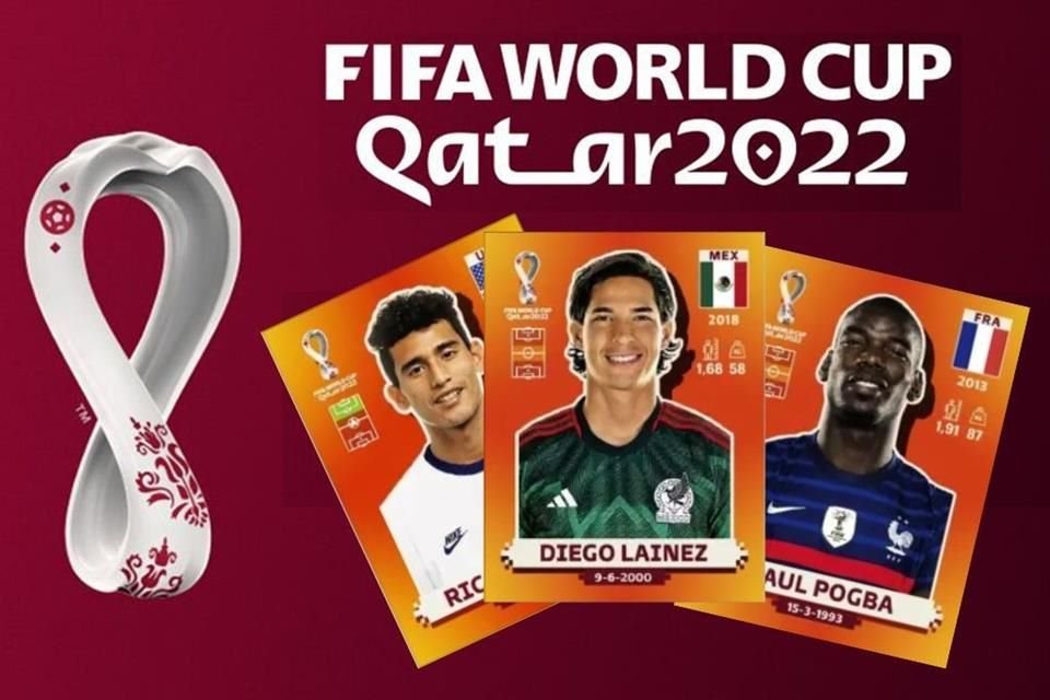 Jugadores como 'Tecatito', Lainez, Pogba o Pepi fueron contemplados para el álbum de estampas del Mundial... pero no estarán en Qatar 2022.