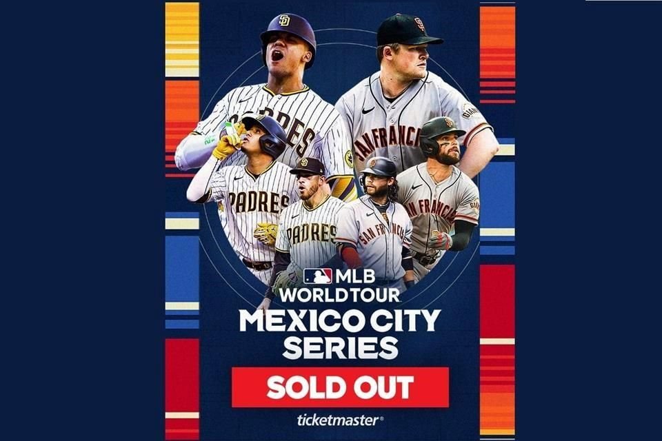 Agotan boletos para Padres vs. Gigantes en México