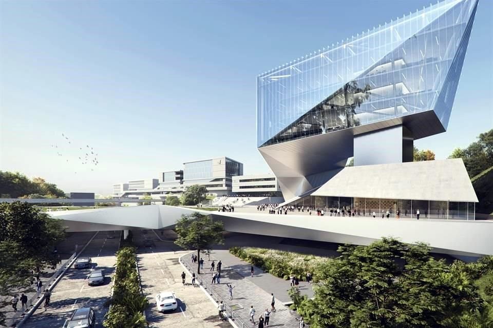 El inmueble también alberga las instalaciones deportivas al aire libre y los edificios administrativos.