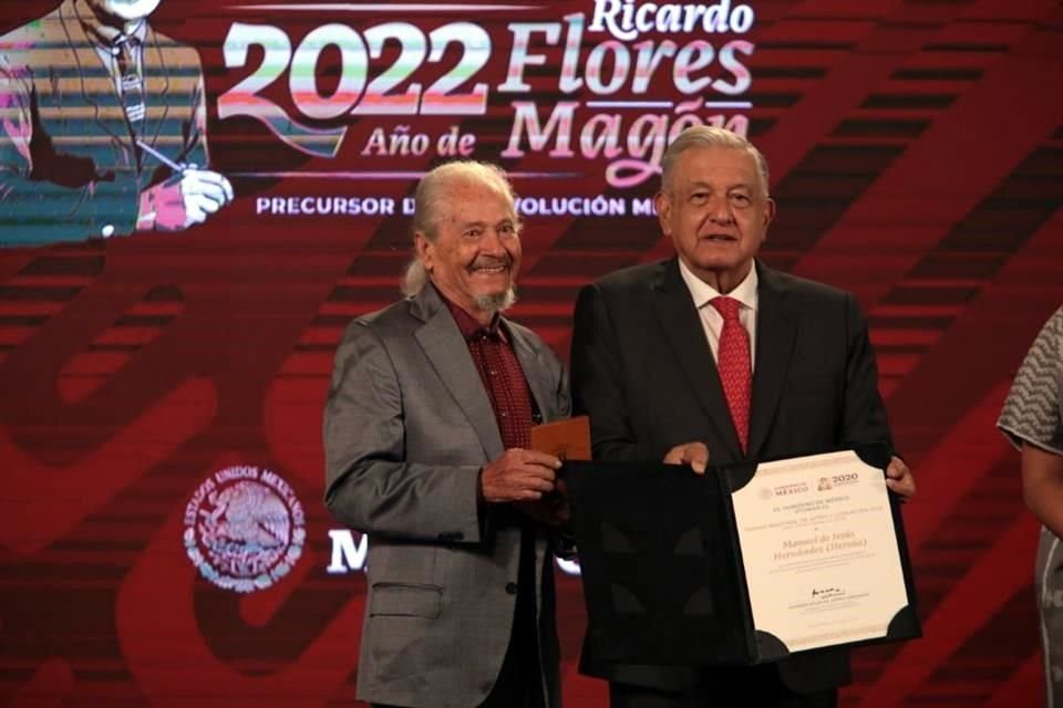 Manuel de Jesús Hernández, 'Hersúa', premiado en la categoría de Bellas Artes 2020.