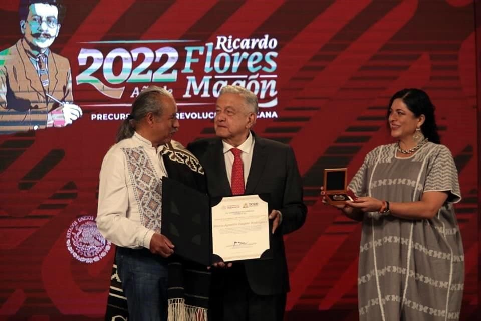 El artesano Mario Agustín Gaspar, premiado en Artes Populares 2020.