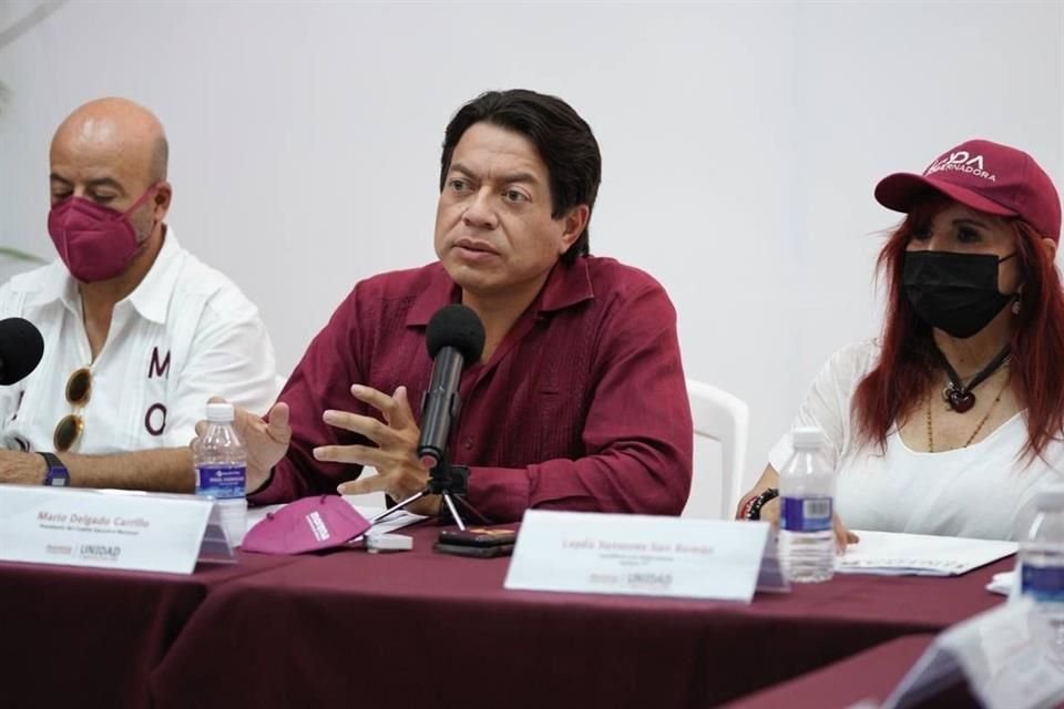 Mario Delgado, dirigente de Morena.