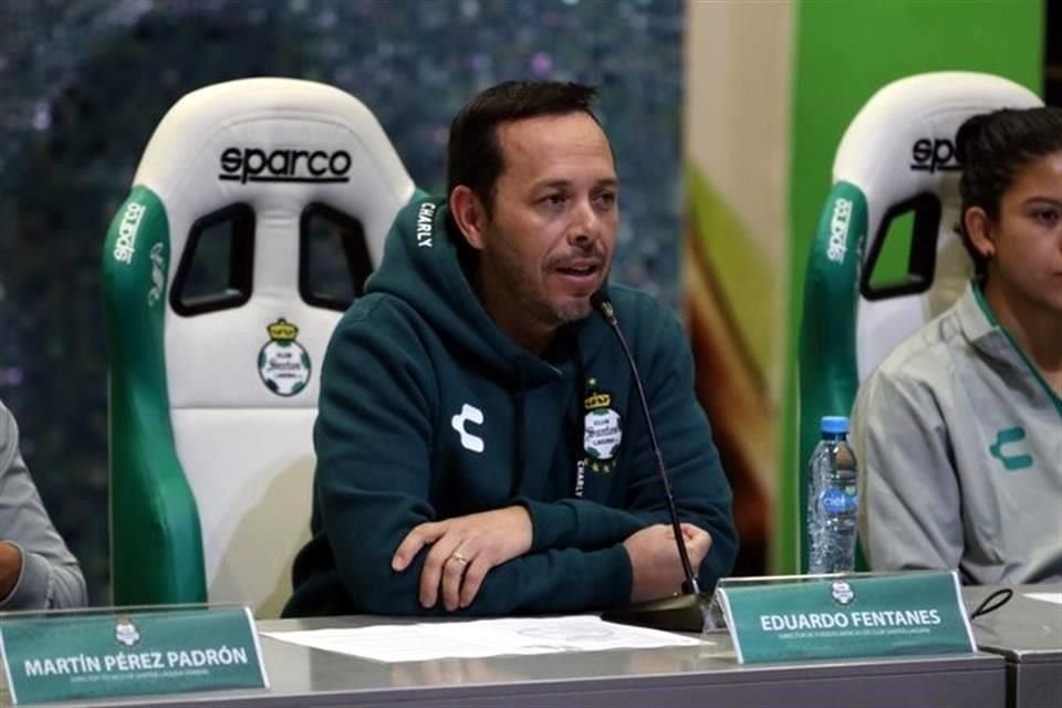 Fentanes reconoció que Santos ha trabajado fuerte con sus jugadores jóvenes.