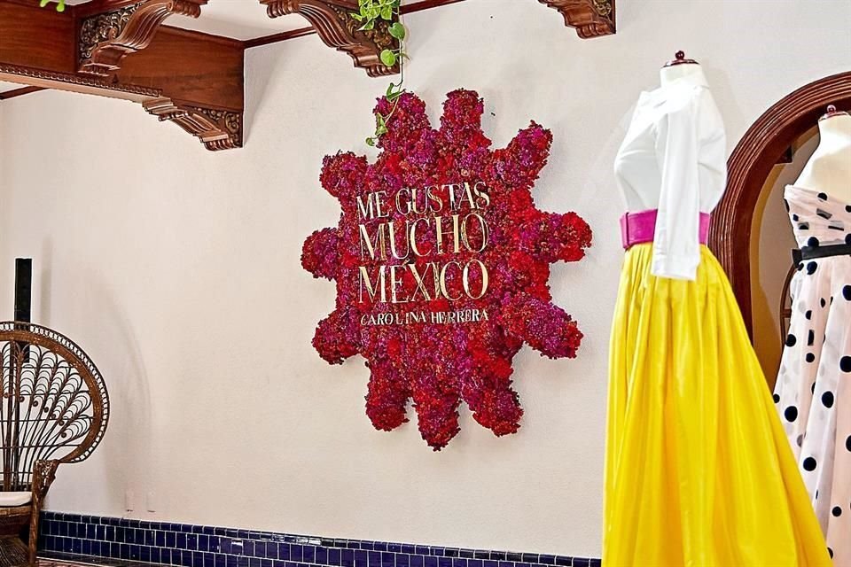 La exposición se ubica en una casona de Polanco.