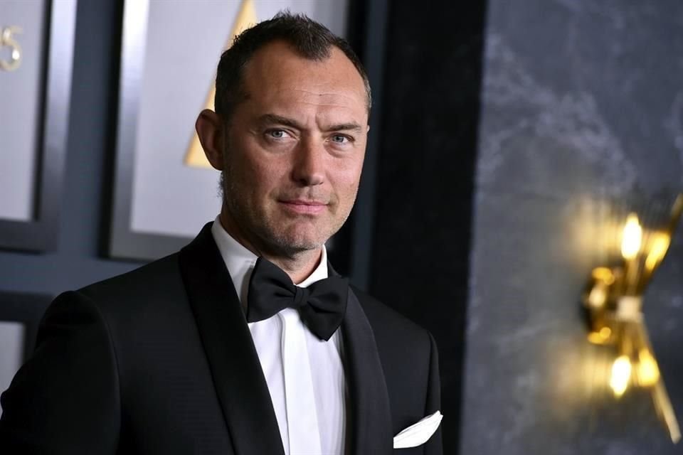 Jude Law en los Governors Awards que se llevaron a cabo este sábado.