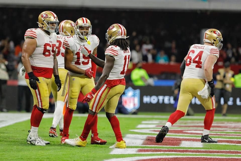 Fue una noche redonda para los 49ers.