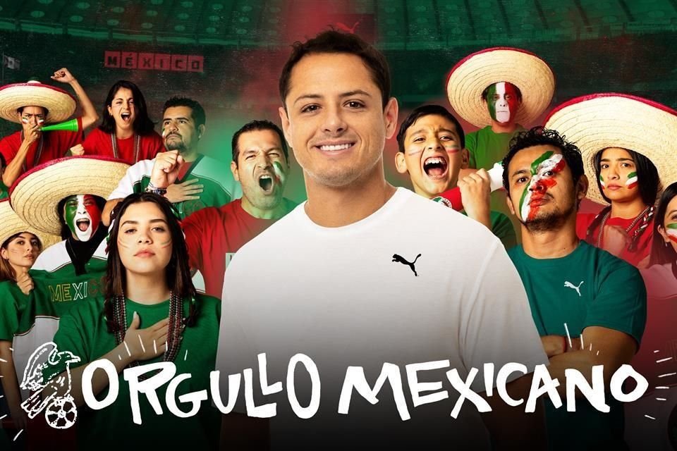 Chicharito apoya a la Selección.