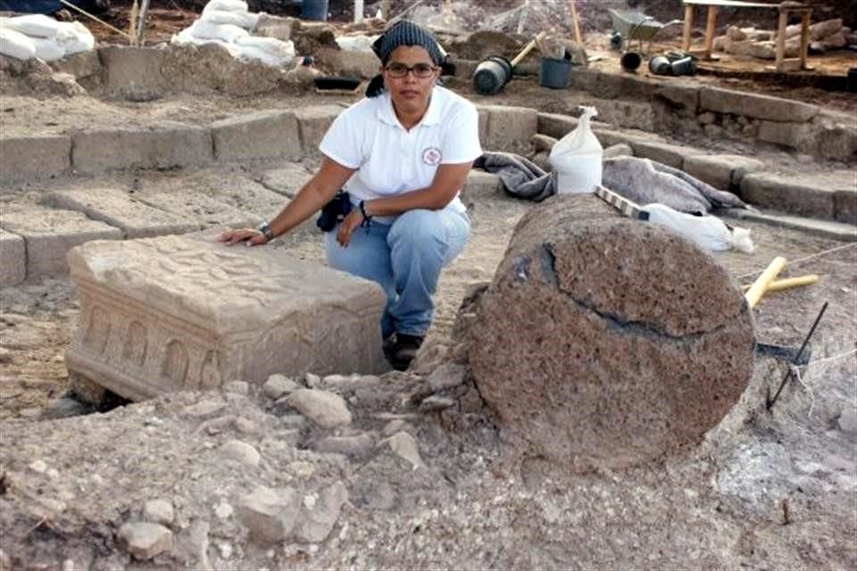 Marcela Zapata encabeza el proyecto Magdala de arqueología bíblica desde hace 12 años, con el respaldo de la Universidad Anáhuac y del Instituto de Investigaciones Antropológicas de la UNAM.