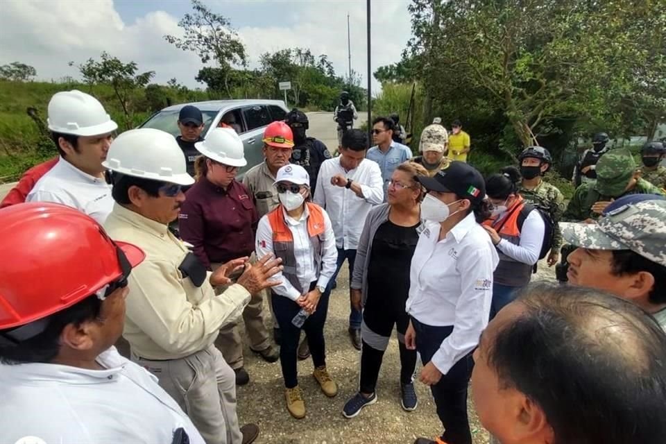 Una fuga de amoniaco registrada en Nanchital, Veracruz, derivó en la evacuación de decenas de familias.