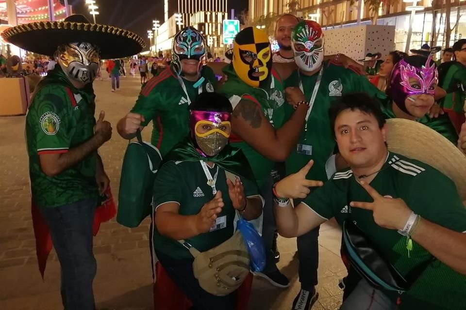 Con todo el apoyo para la Selección Mexicana.