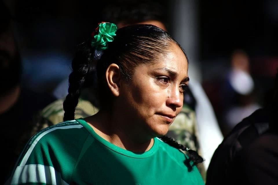 Las lágrimas se hicieron presente en varios de los presentes.