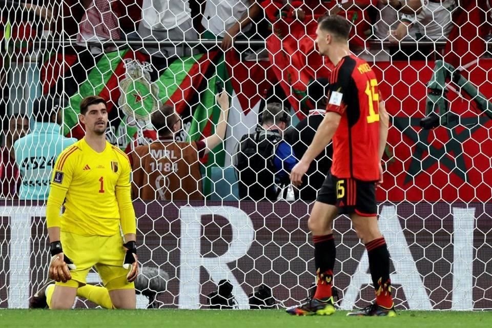 Thibaut Courtois pudo hacer más para evitar el primer gol del cuadro africano.