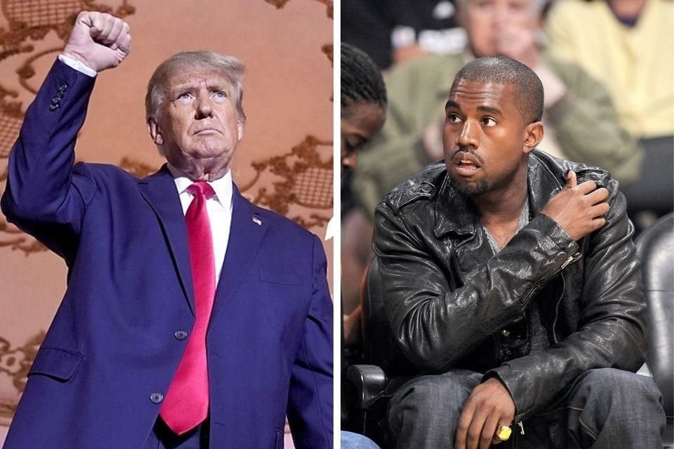 Trump le dijo a Kanye West que no se postule para la presidencia en EU y lo calificó como un 'hombre con serios problemas'.