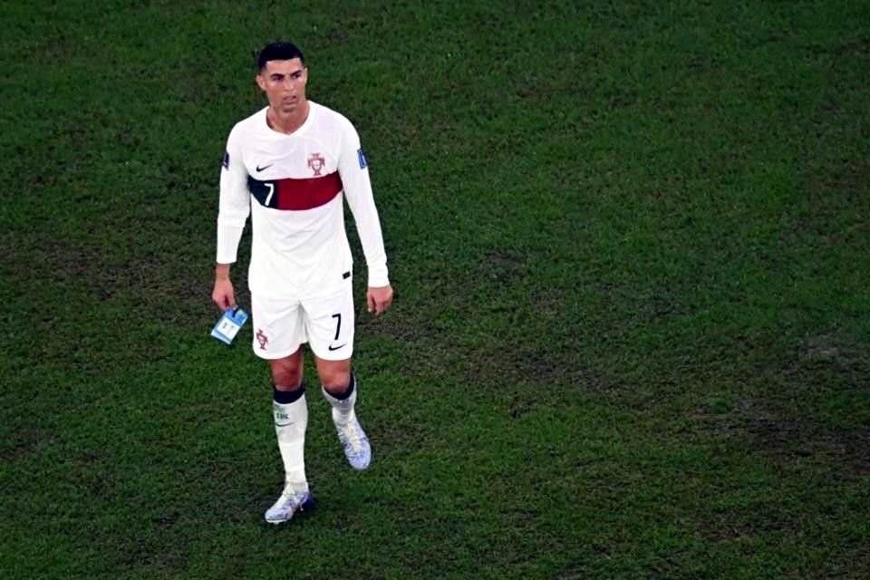 Cristiano Ronaldo se fue sin anotar por segundo partido en fila.