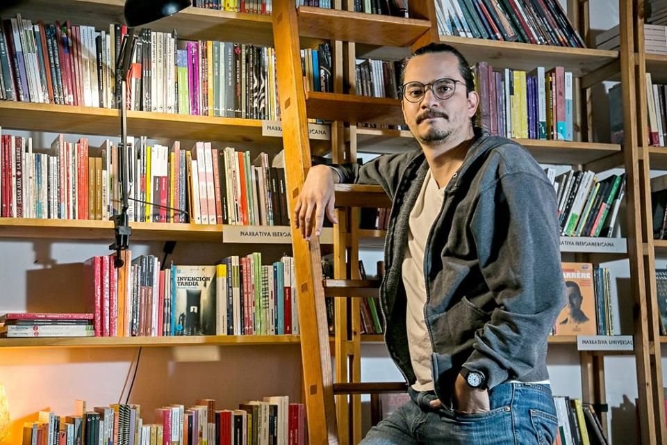 Carlos Armenta, de la editorial y la librería tapatía Impronta.