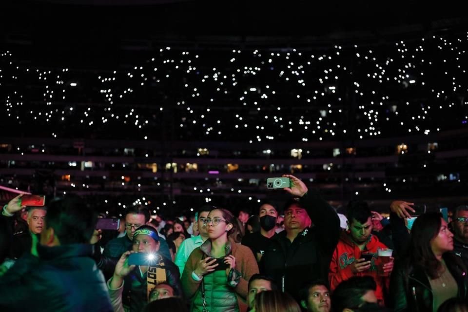 El Estadio Azteca registró boletaje agotado para el show de Los Bukis.