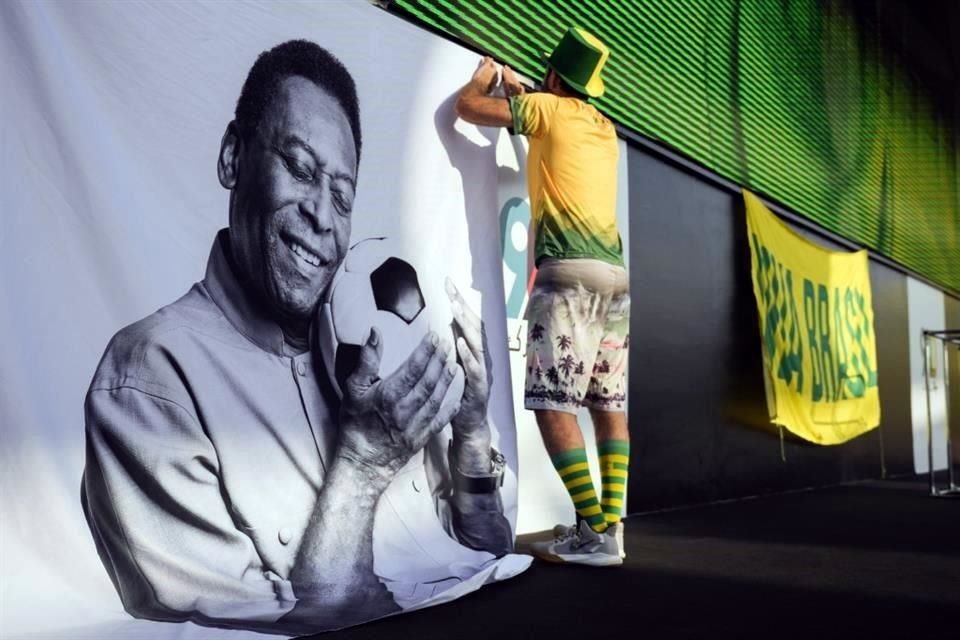 Pelé ha estado internado desde el martes pasado para tratar una infección respiratoria.