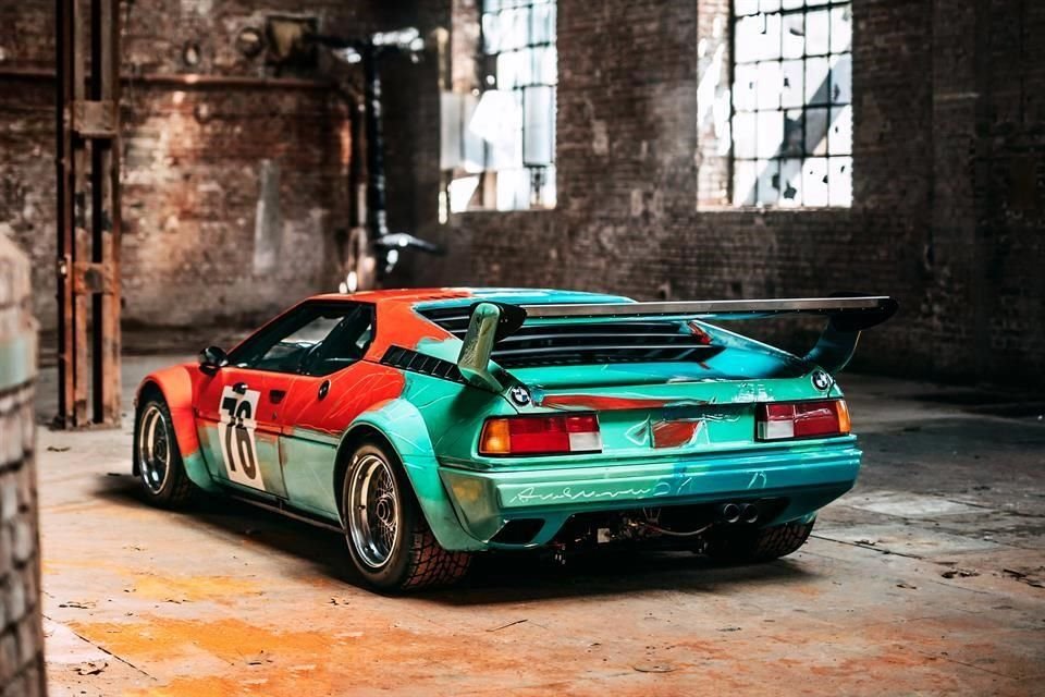 El M1 de Andy Warhol también brilló en las pistas de Le Mans, portando el número 76.