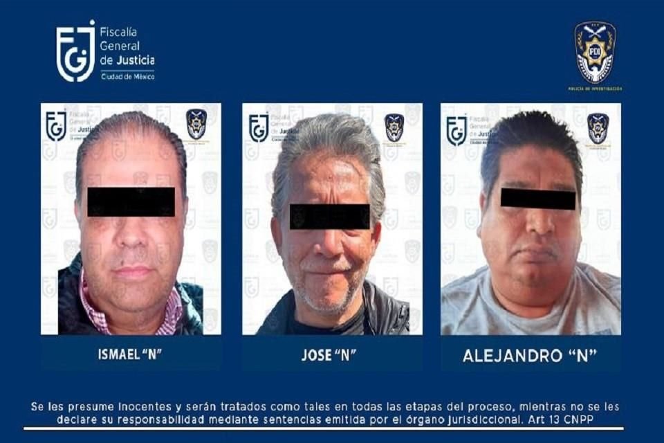 La FGJ aprehendió a tres hombres por su probable participación en delito de uso ilegal de atribuciones cometido por servidor público.
