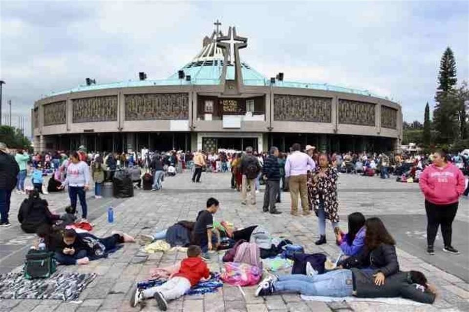 Salvador Martínez, rector de la Basílica, dijo que esperan que no haya un incremento extremo de visitantes, pues rebasarían las capacidades máximas del recinto religioso.