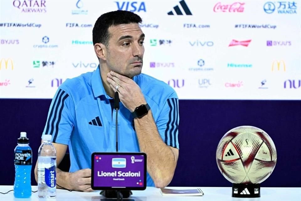 Lionel Scaloni atendió a la prensa previo a la Semifinal entre Argentina y Croacia.