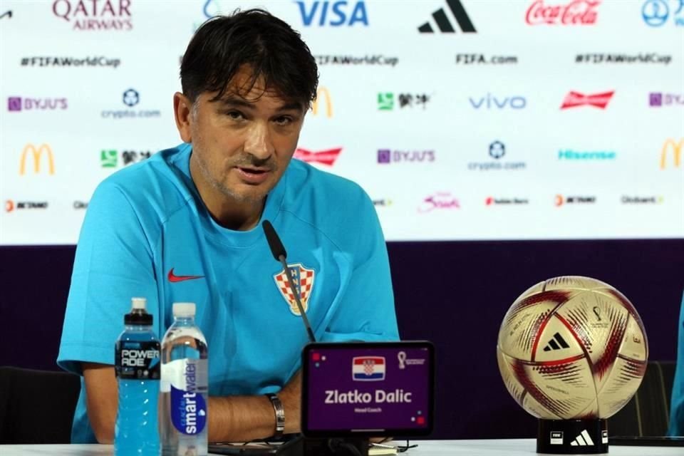 Zlatko Dalic, DT de Croacia, resaltó la labor de Lionel Messi con Argentina.