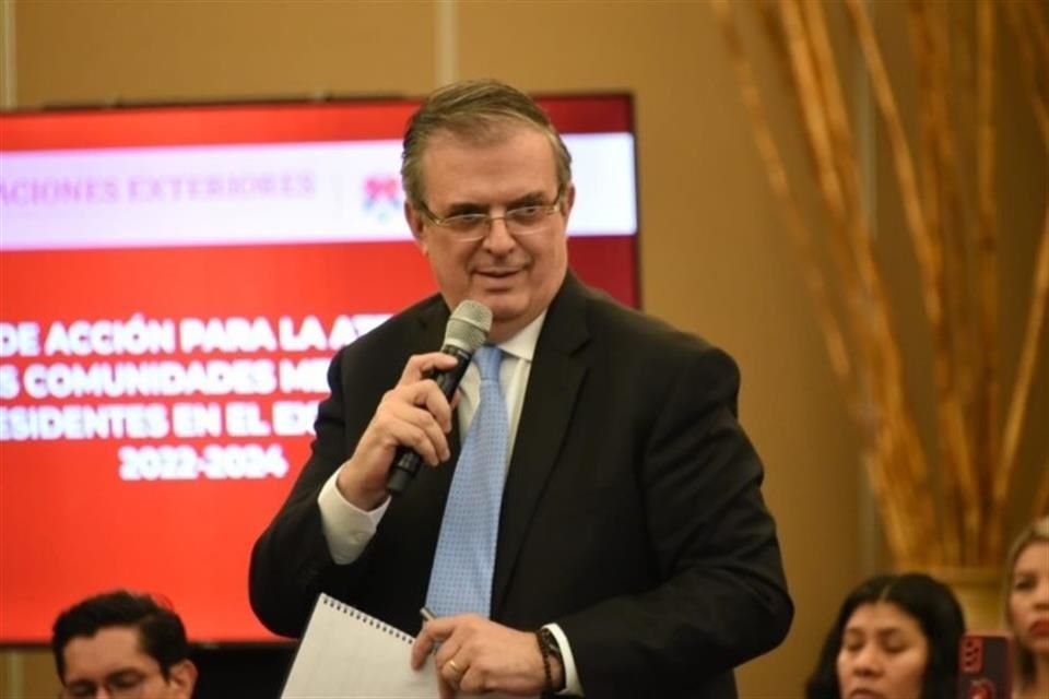 Marcelo Ebrard, Canciller de México.