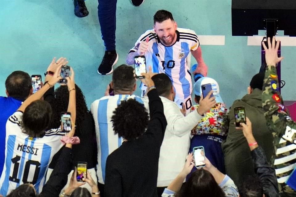 Lionel Messi está cerca de ganar la Copa del Mundo.