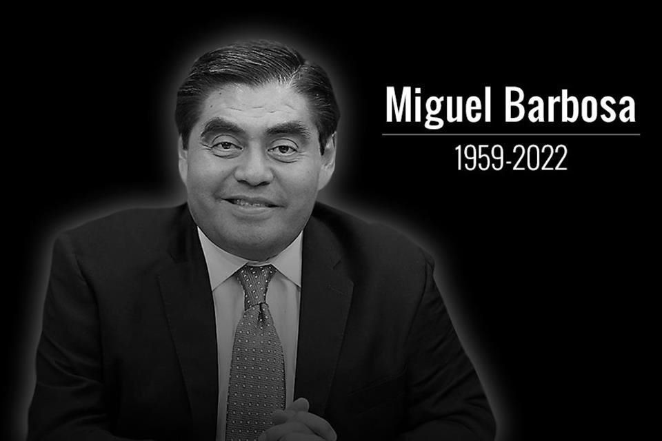 Miguel Barbosa, Gobernador de Puebla desde agosto de 2019, murió a los 63 años de edad, un día antes de que rindiera su Cuarto Informe.