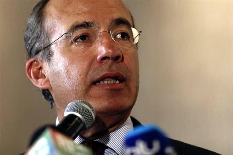 El ex Presidente Felipe Calderón