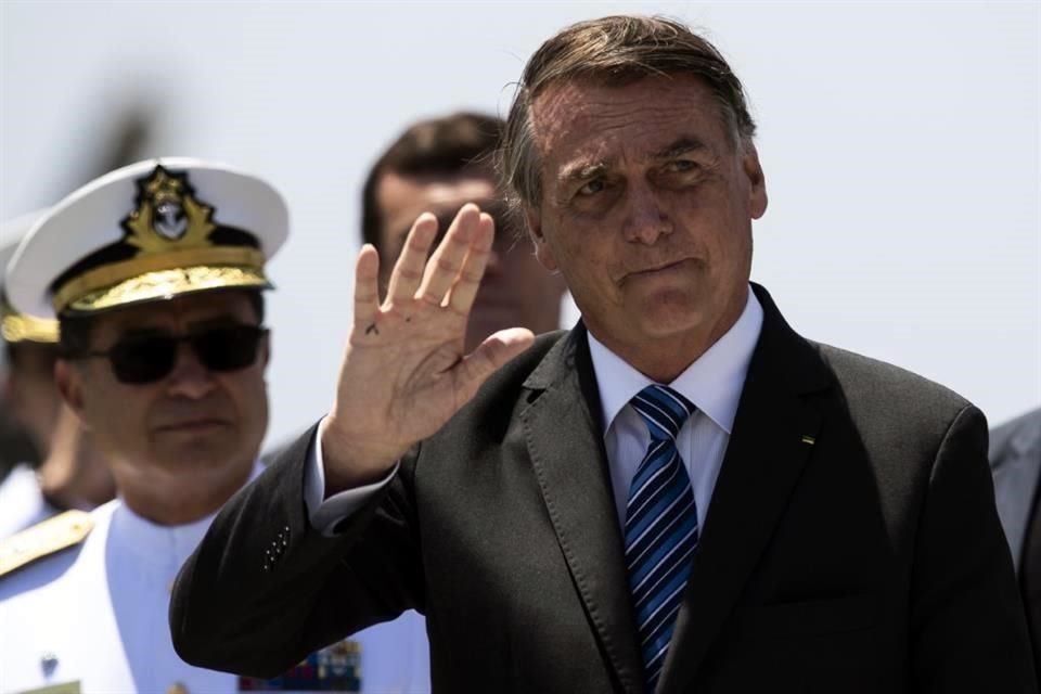 El Presidente Jair Bolsonaro no reconoció la victoria de Lula da Silva.