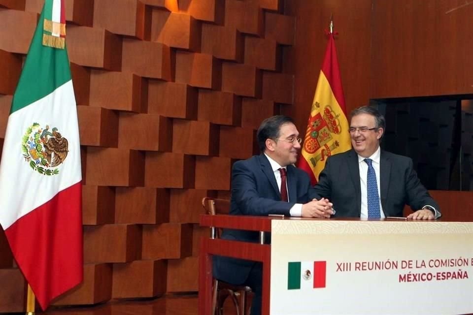 Los funcionarios tuvieron un encuentro en sede de la SRE.