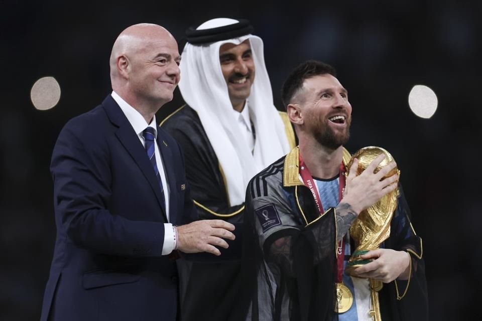 Lionel Messi logró al fin ganar una Copa del Mundo.