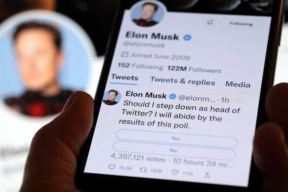 Elon Musk, quien adquirió la compañía por 44 mil millones de dólares en octubre, había dicho anteriormente que su puesto como director ejecutivo sería temporal.